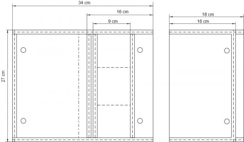 Porta Documentos de Folia - PME014 (Medidas)