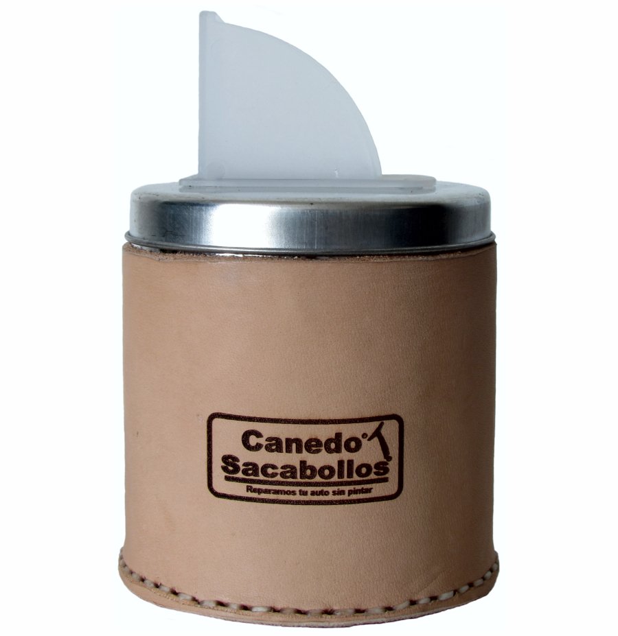 Yerbero y azucarero forrado personalizado (EMT603) - Fianchini