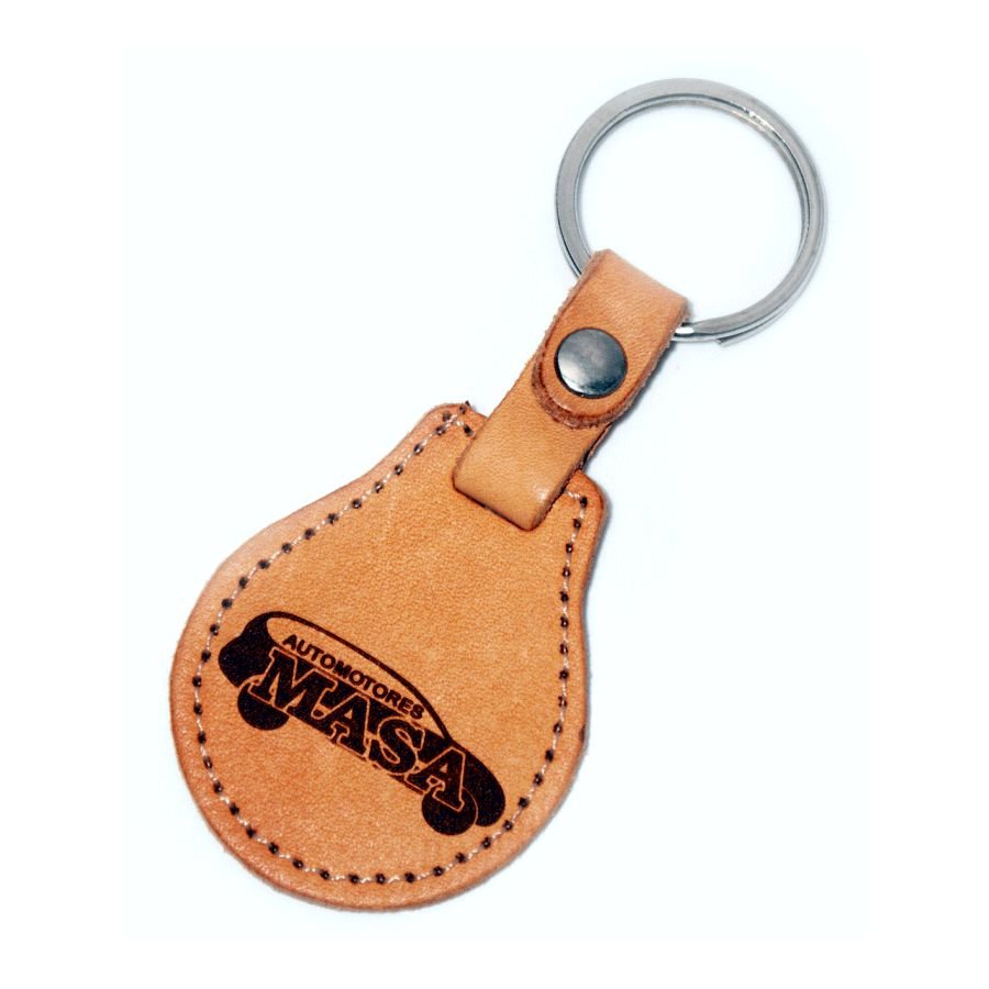 Llaveros de cuero grabado a laser personalizados (LCL004) - Fianchini