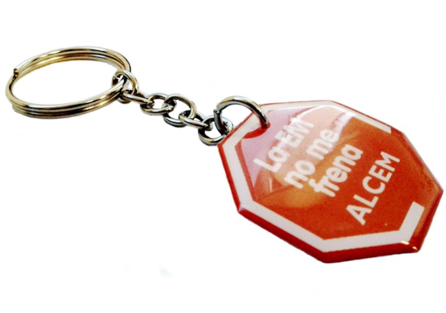 Llaveros dome flexibles personalizados (LDF005) - Fianchini