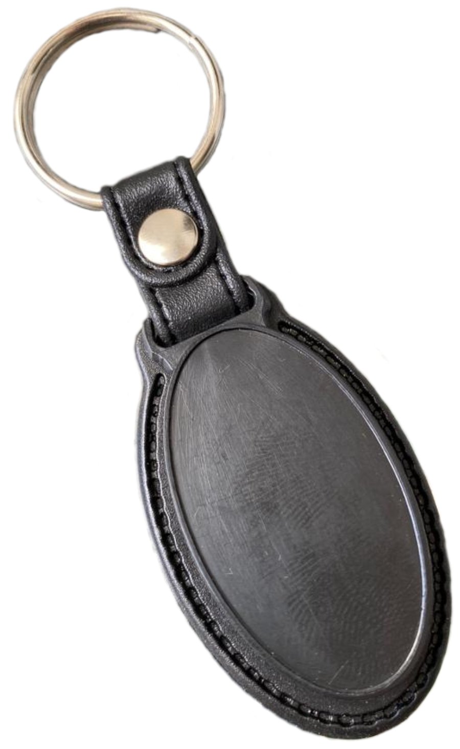 Llaveros simil cuero placa colgante personalizados (LGM004P) - Fianchini