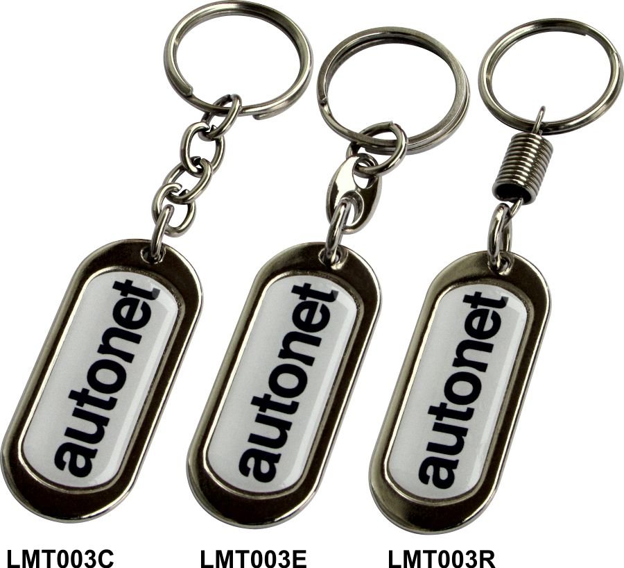 Llaveros de metal exclusivos personalizados (LMT003C) - Fianchini