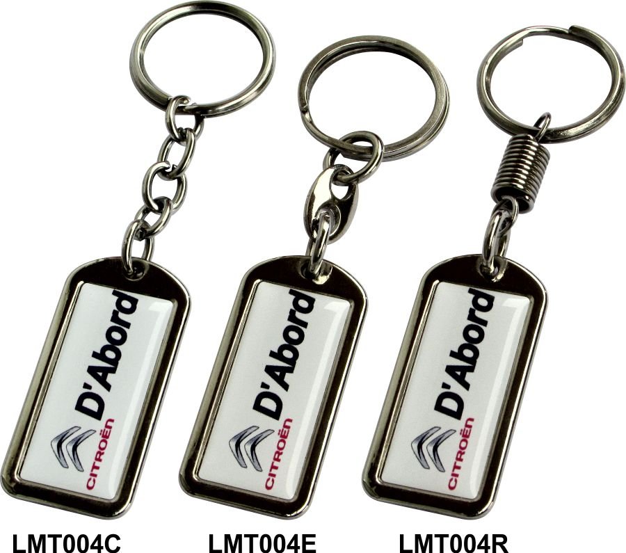 Llaveros de metal exclusivos personalizados (LMT004C) - Fianchini