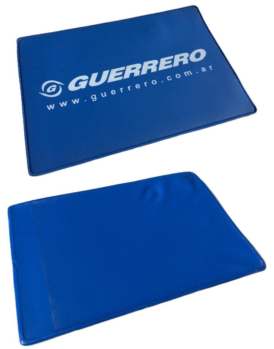 Porta cédulas de folia PVC simple personalizado (PME011) - Fianchini