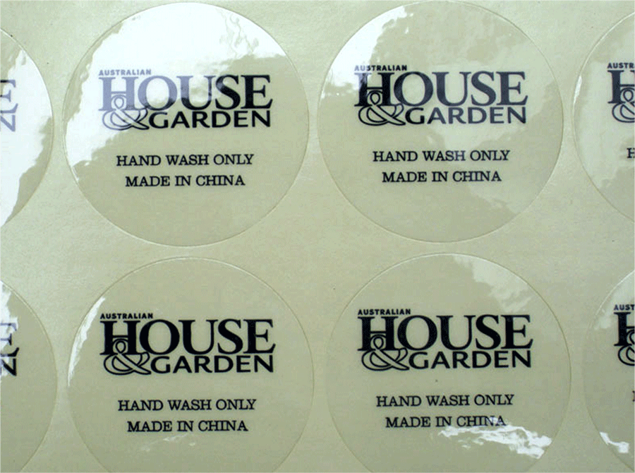 Calcomanías impresas personalizadas (CLI004) - Fianchini