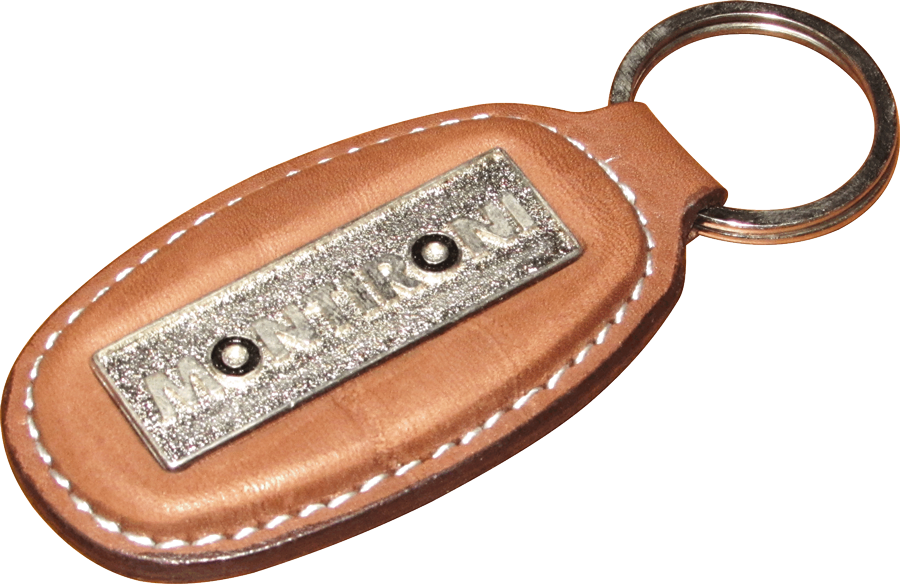 Llaveros de cuero exclusivos personalizados (LEX507) - Fianchini