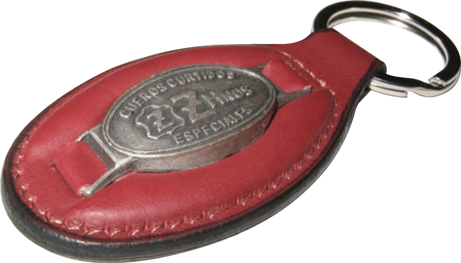Llaveros de cuero exclusivos personalizados (LEX508) - Fianchini