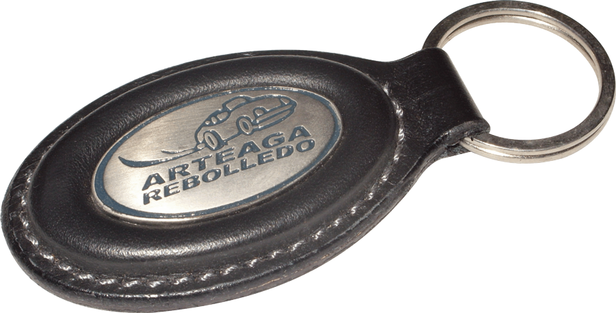 Llaveros de cuero exclusivos personalizados (LEX509) - Fianchini