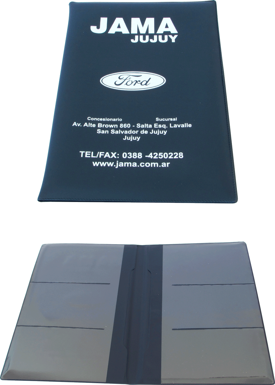  Porta documento en folia PVC Personalizados (PME002A) - Fianchini