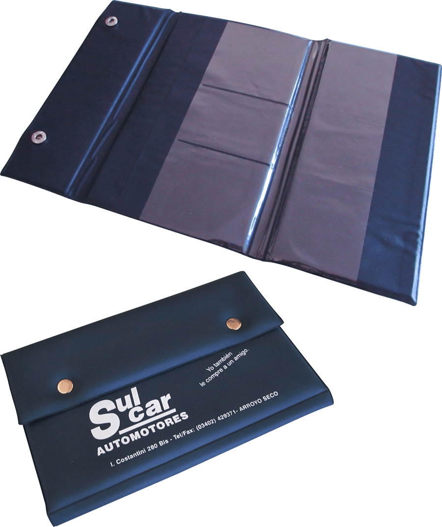 Porta documento en folia PVC Personalizados (PME003) - Fianchini